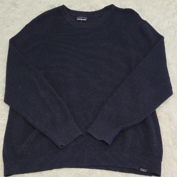 Patagonia Other - Patagonia Men's Navy Blue Yewcrag Crew Sweater